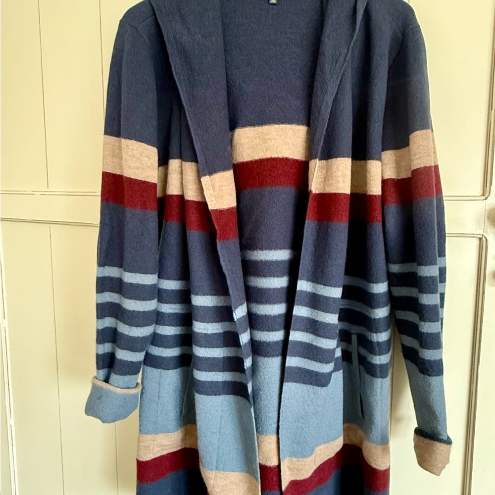 Toad&Co Navy Blue Wool Stevie Sweater